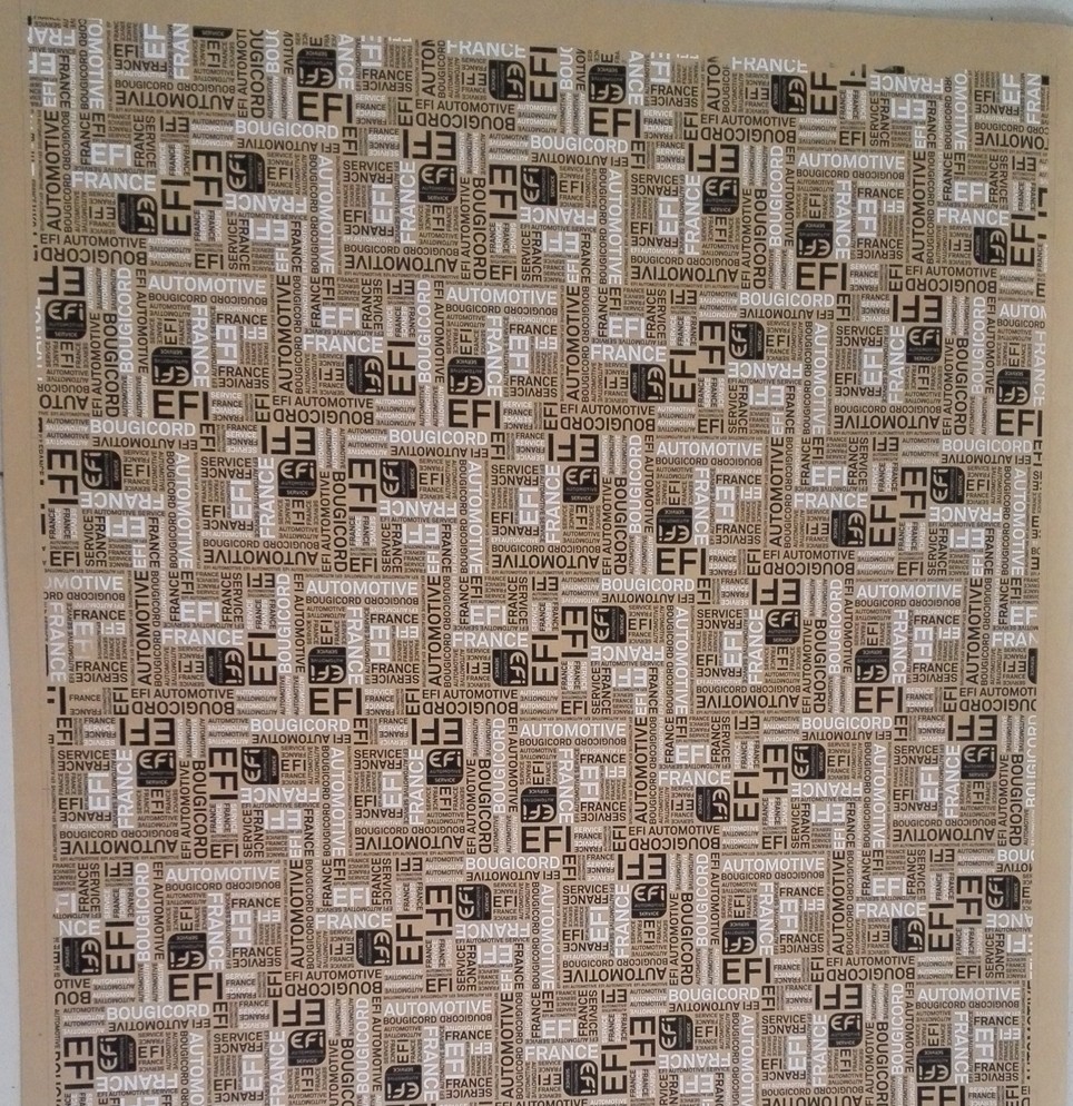 牛皮紙絲印
