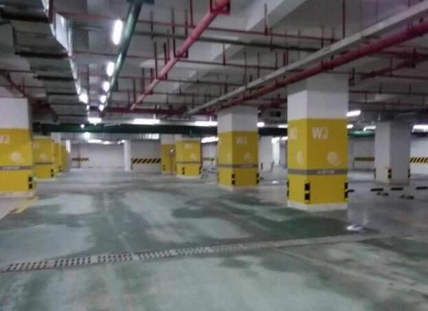 現(xiàn)場地下停車庫絲印